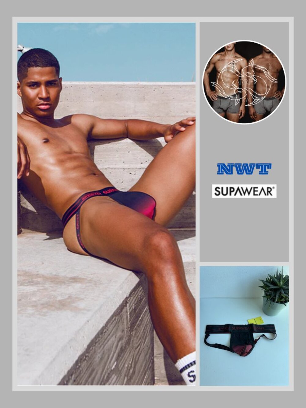 Supawear - SPR Training Jockstrap - Red (M)